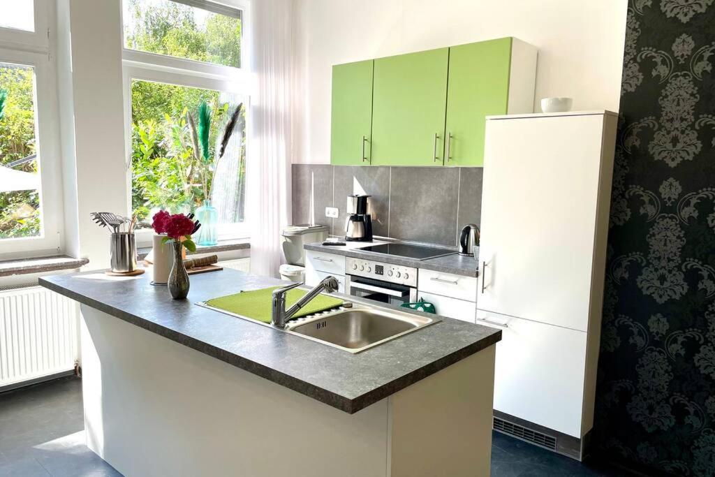 Villa Einhorn: Altstadt Loft Mit Privater Terrasse Goslar Exterior photo