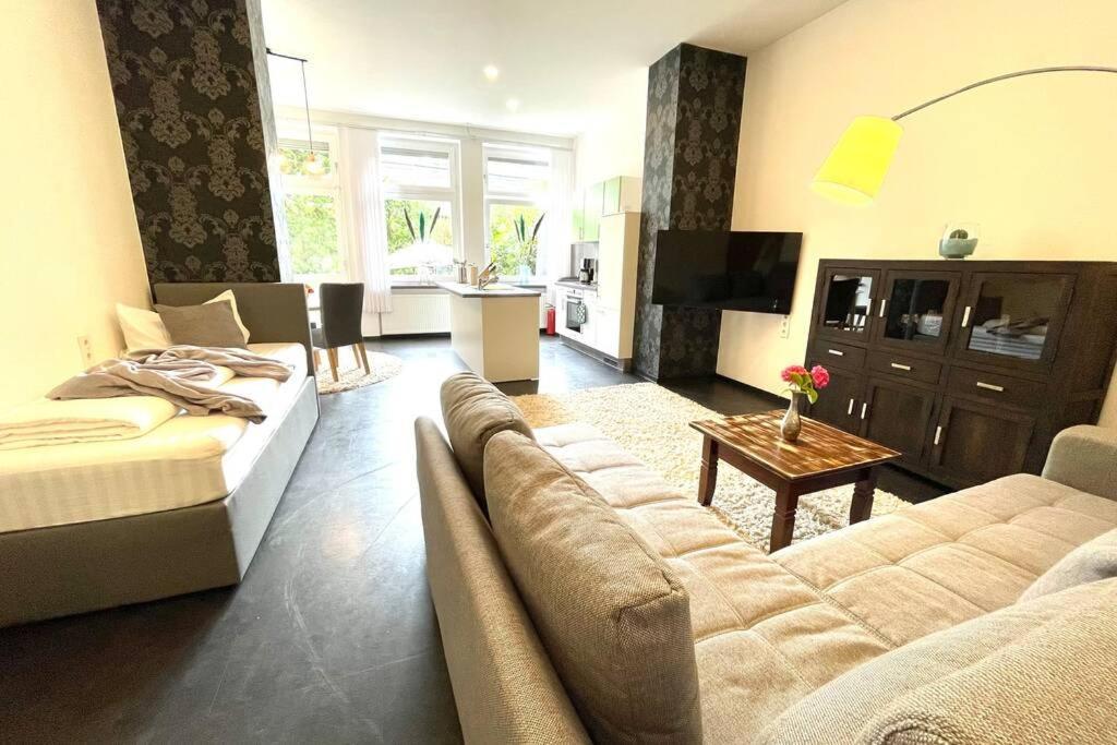 Villa Einhorn: Altstadt Loft Mit Privater Terrasse Goslar Exterior photo